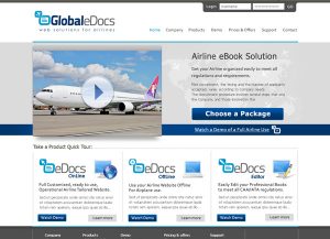 Web3D | עיצוב אתר אינטרנט לדוגמה: Global eDocs
