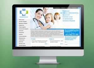 website-buildMedicineIsrael, בניית אתר וירטואלי, בניית אתר רפואיer-med