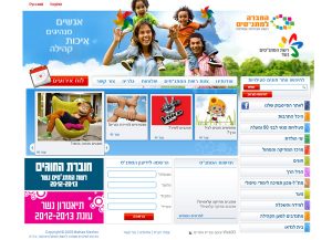 Web3D | בניית אתר | פורטל: רשת המתנ"סים - מתנ"ס נשר