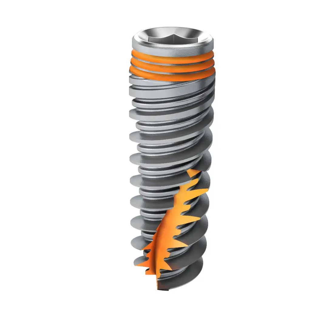 orange implant, הדמיה תלת מימדית orange implant, הדמיה תלת מימדית