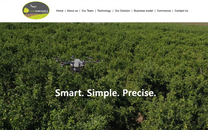 הקמת מיניסייט Agridrones תנומה ראשית של פרויקט