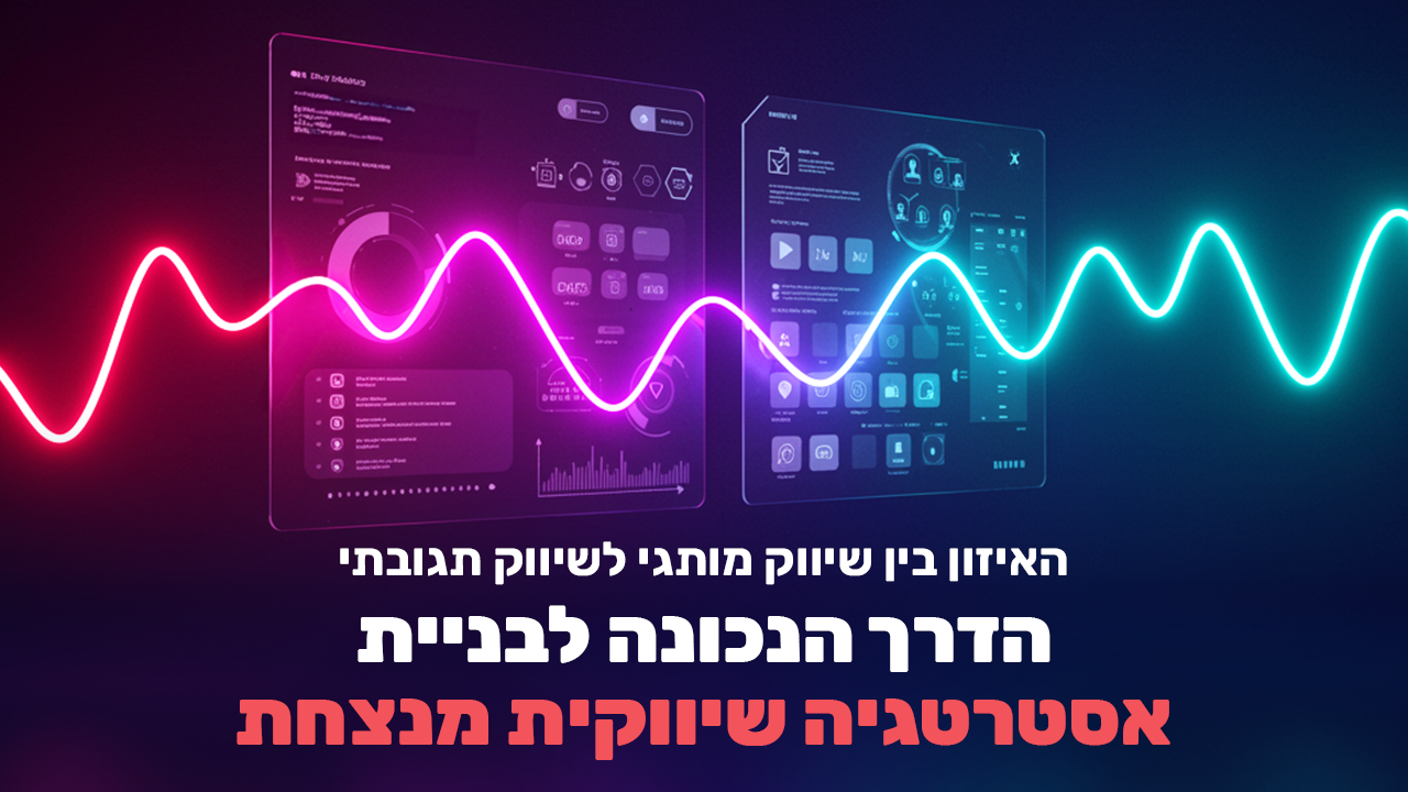 אסטרטגיה שיווקית 2025