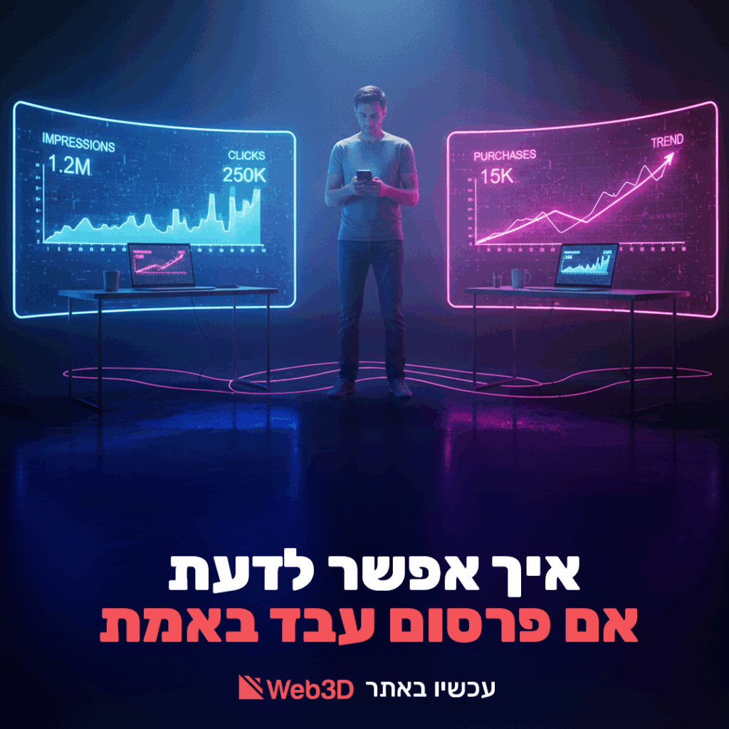 איך אפשר לדעת אם פרסום עבד באמת?