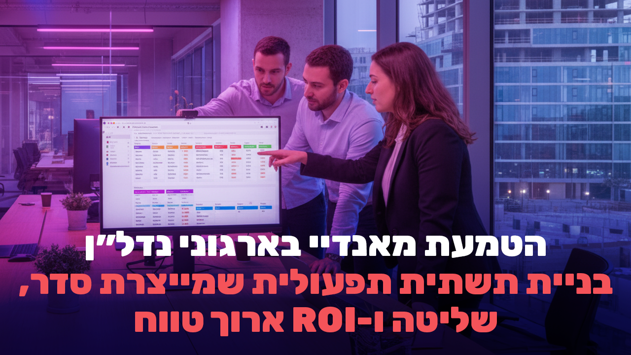 הטמעת מאנדיי בארגונים