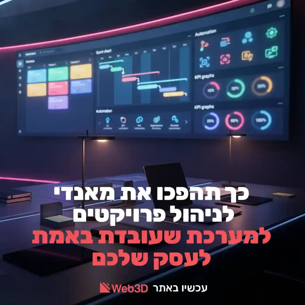 כך תהפכו את מאנדי לניהול פרויקטים למערכת שעובדת באמת לעסק שלכם