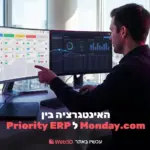 האינטגרציה בין Monday.com ל Priority ERP