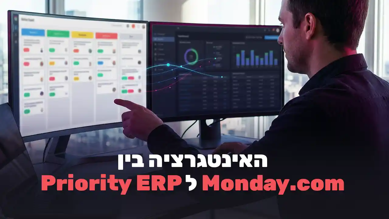 האינטגרציה בין Monday.com ל Priority ERP