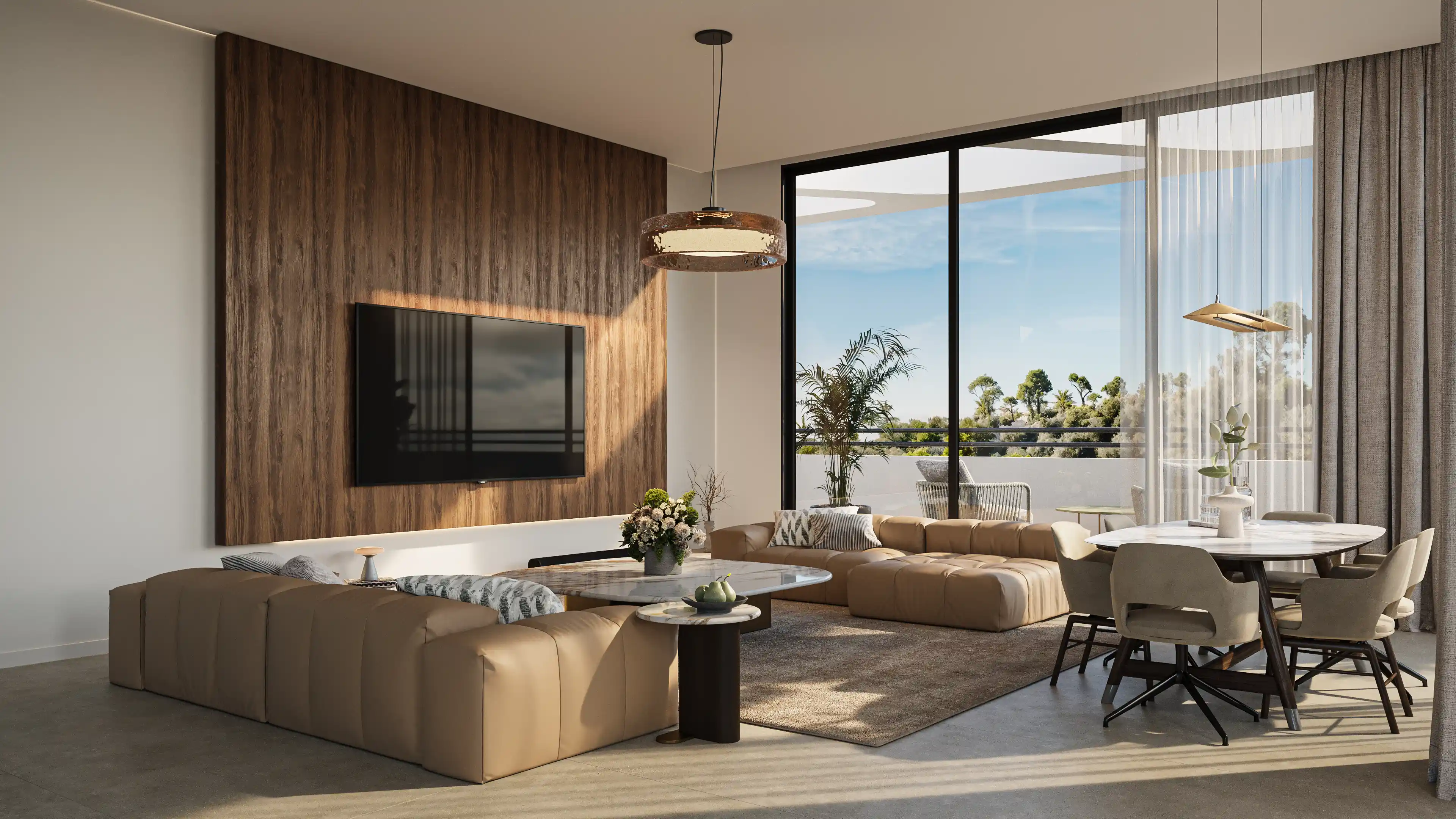 הדמית תלת מימד לפרויקט לחברה יזמית נוף הכרמל תנומה ראשית של פרויקט