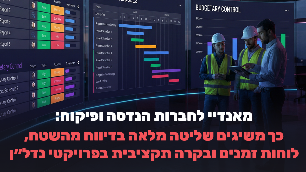 מאנדיי לחברות הנדסה ופיקוח